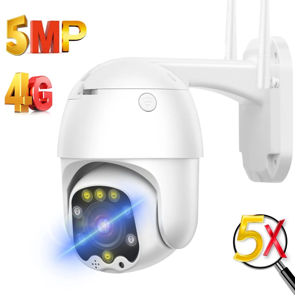 IP камера HI3516EV300 + Sony IMX335 5 МП Wi Fi 4G PTZ|Камеры видеонаблюдения| |