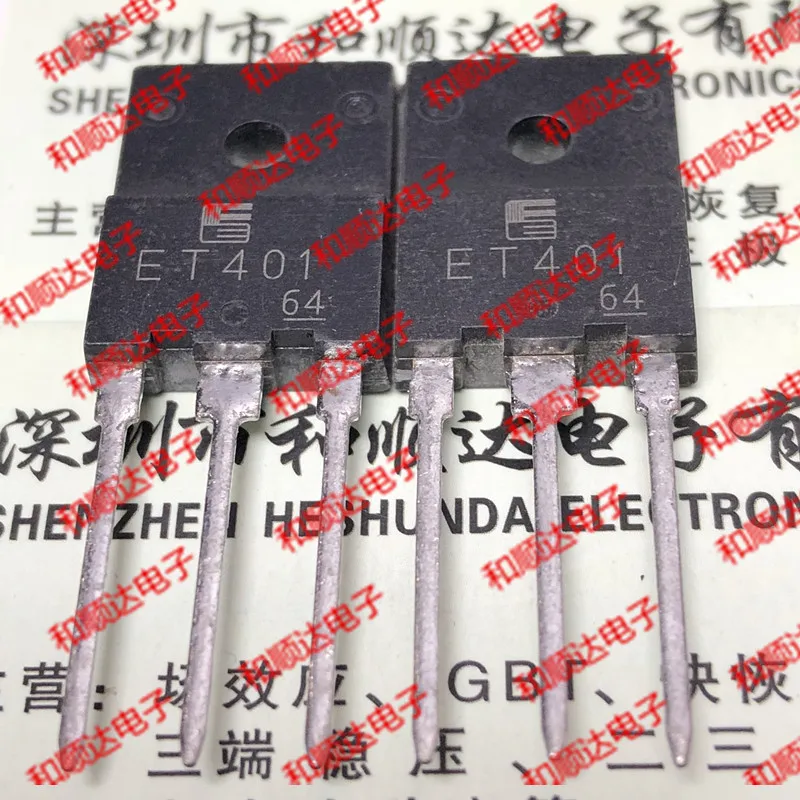 

10PCS ET401 TO-3PF TO-3PF 500V 15A