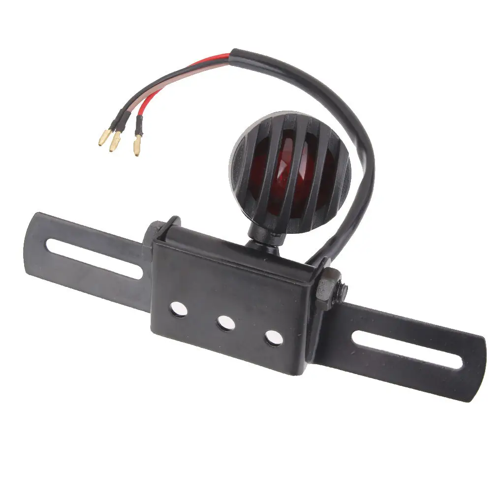 

Motorcycle LED Red Rear Tail Brake Stop Light For Cafe Racer Chopper Bobber