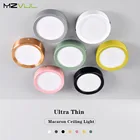 Светильник потолочный светодиодный, ультратонкий, 220 В, 9 Вт, 7 Вт, 5 Вт