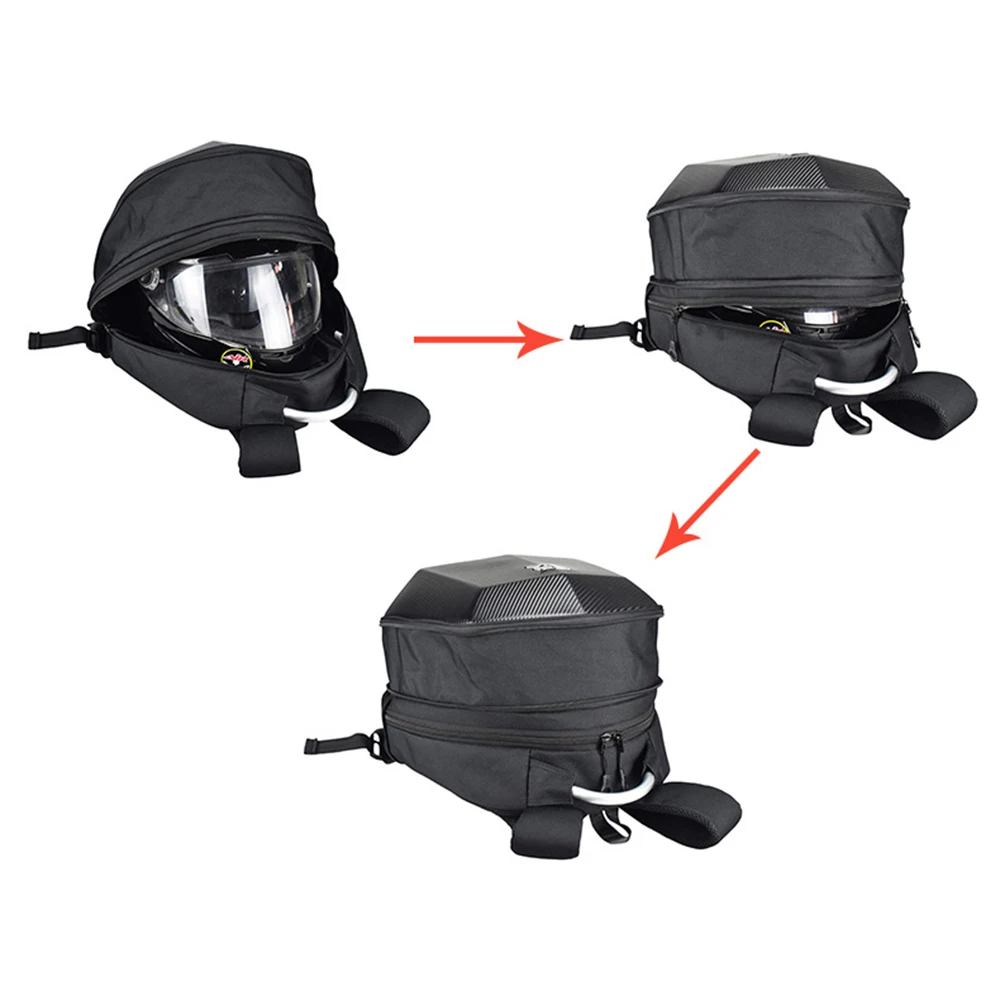 Мотоциклетный рюкзак из углеродного волокна водонепроницаемая сумка для