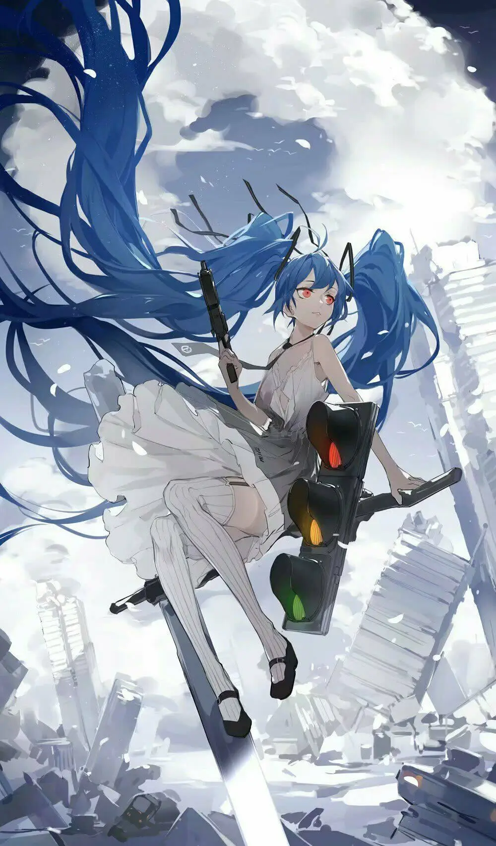 Аниме плакаты Идол-певицы Ло Тяньи Картина на холсте, украшение стены постером искусства для дома и комнаты.