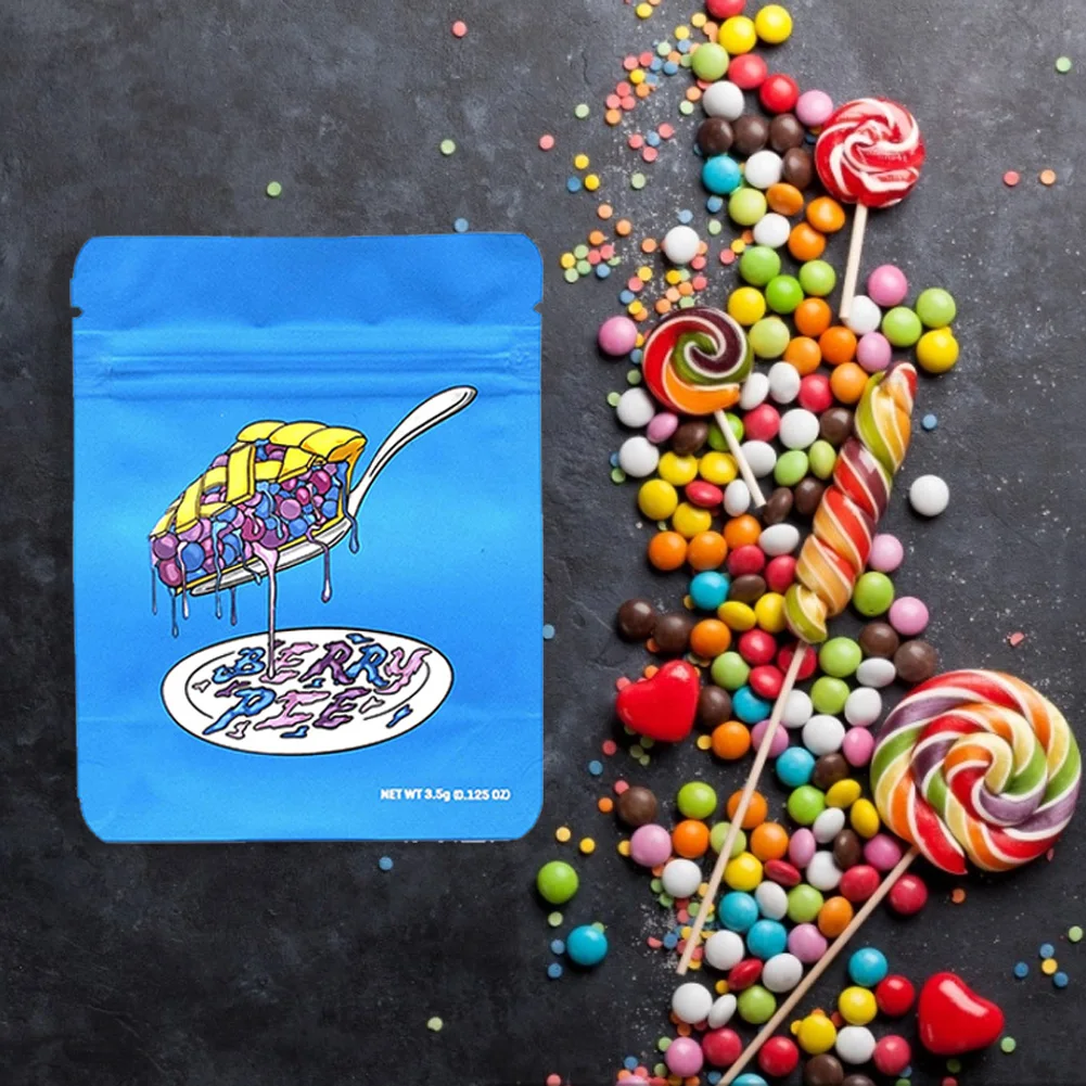 25 шт. Новый куки Калифорния Mylar Resealable Упаковка Сумка Многоразового стойкой сумки