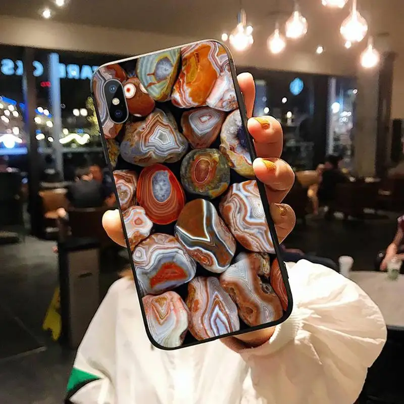 

Pebbles color butterfly art Phone Case for iPhone 11 12 pro XS MAX 8 7 6 6S Plus X 5S SE 2020 XR