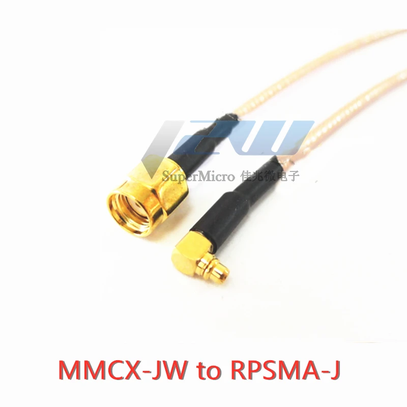 Бесплатная доставка MMCX J изогнутый штекер к SMA K женский RG316 линия sma