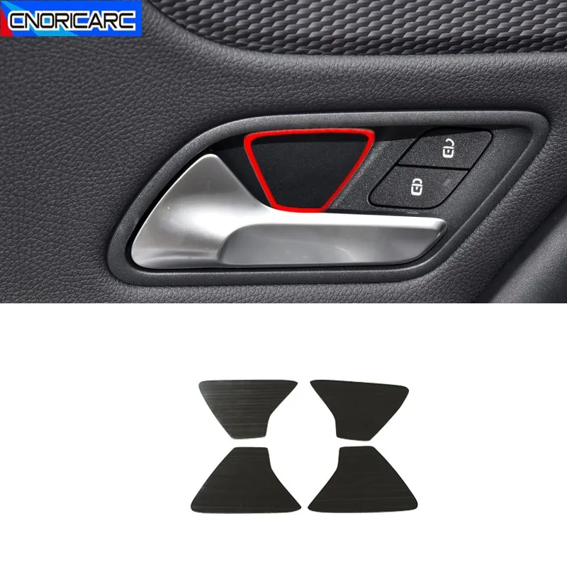 

Car Inner Door Bowl Decals Decoration Sticker Trim For Mercedes Benz A Class W177 2019-2020 Stainless Steel Accessories