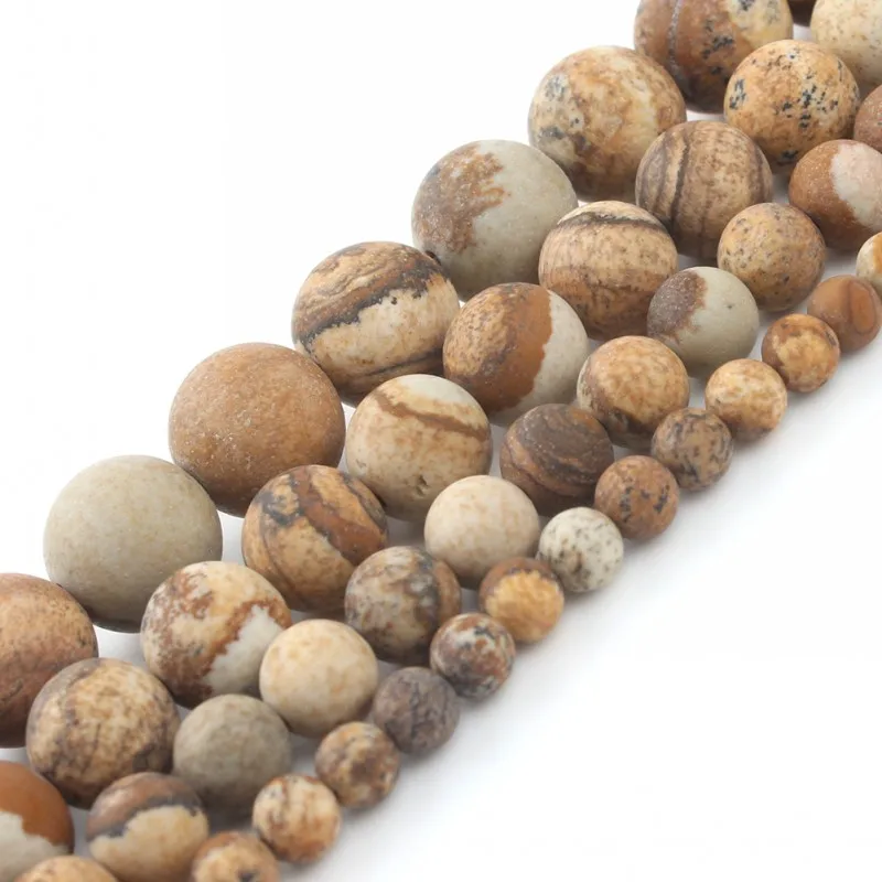 Натуральный Матовый Бисер для самостоятельного изготовления браслета и