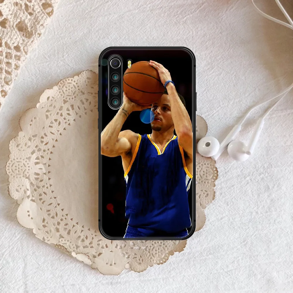 

Stephen Curry basketball Phone Case For XIAOMI Redmi Note 5 7 8 T 9 6A 7A 8A 9S K 20 30 Pro black Cover Pretty Funda Tpu Etui