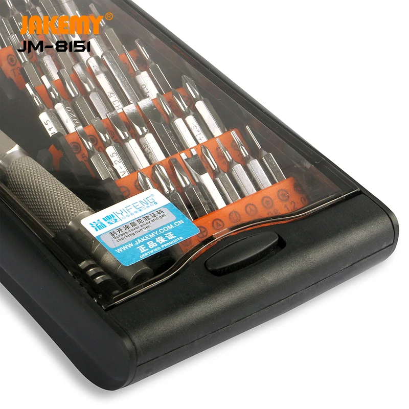 JAKEMY JM-8151 38 в 1 оригинальный портативный мини прецизионный Набор отверток
