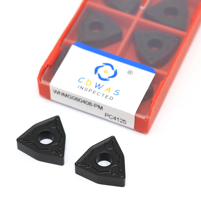 WNMG080408 PM PC4125 WNMG432 высококачественный внешний токарный инструмент WNMG 080408 станок с