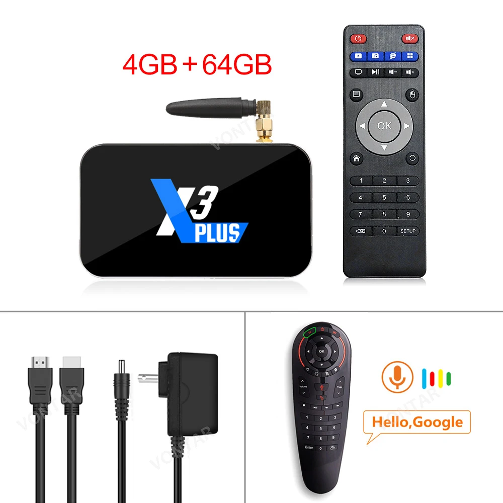 X3 PLUS G30 ТВ-приставка Amlogic S905X3, Android 9,0X3 Plus, 4 Гб ОЗУ, 64 Гб ПЗУ, X3 PRO, ТВ-приставка, 2,4G/5G, WiFi, 1000 M, 4 K, X3, куб, медиаплеер - Цвет: X3 PLUS G30