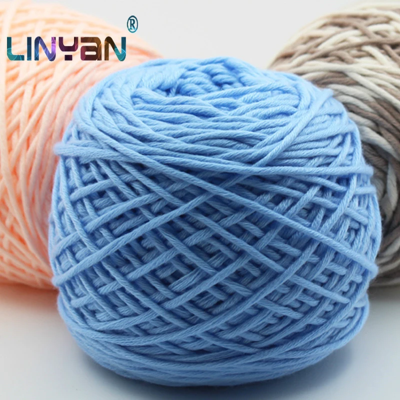 200 г 16 прядей Корея хлопок шерсть для ручного вязания пряжа крючком ручной вязки