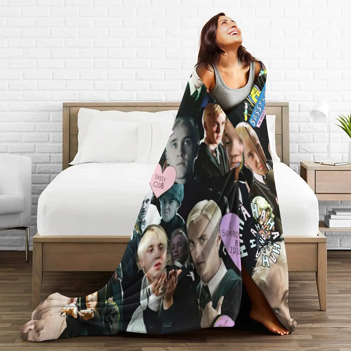 

Ultra Soft Sofa Blanket Cover Blanket Cartoon Cartoon Bedding Flannel plied Sofa Bedroom Decor for Children and Adults 149