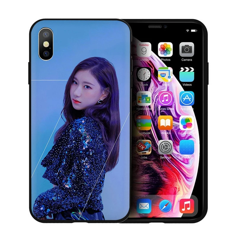 B10 EWAU ITZY K силиконовый чехол для телефона iPhone 5 5S SE 6 6s 7 8 plus X XR XS Max - Цвет: B10