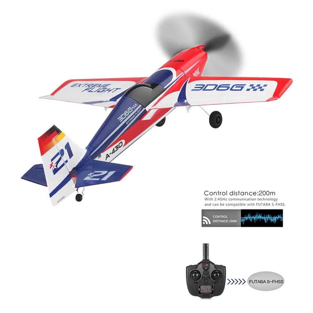 Новое поступление XK A430 2 4G 5CH бесщеточный двигатель система 3D6G радиоуправляемый