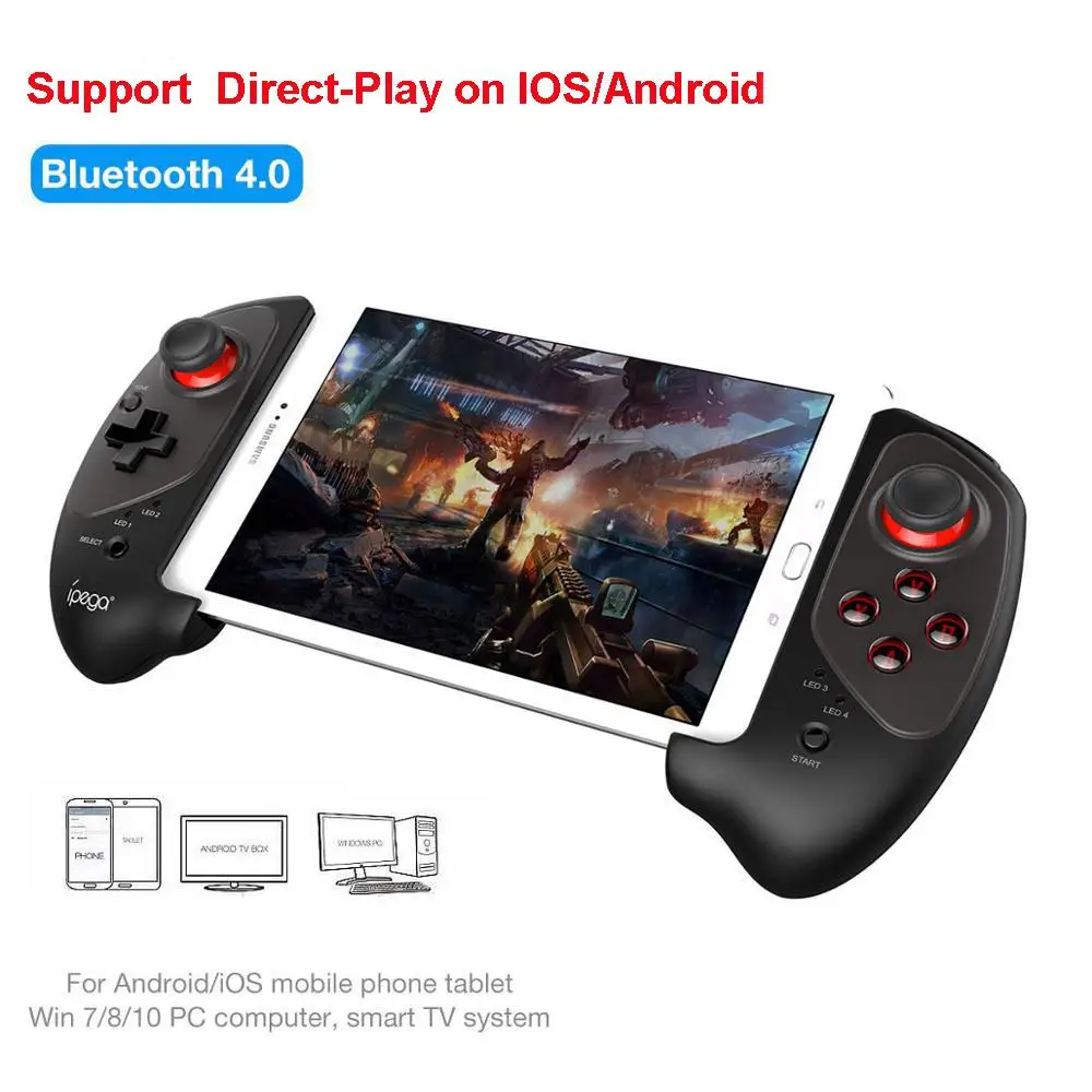 PG 9083 Bluetooth геймпад беспроводной Телескопический игровой контроллер практичный