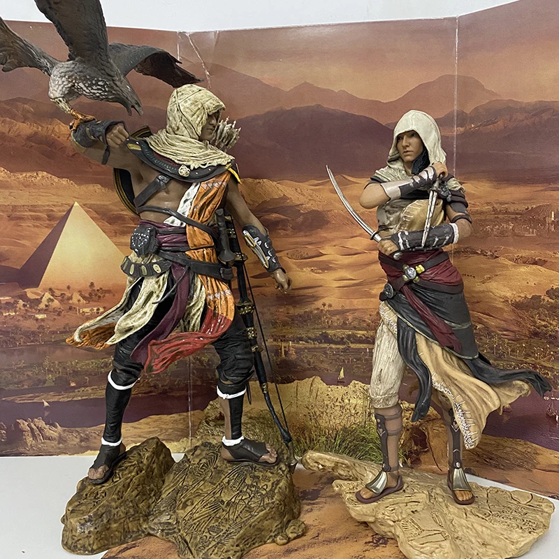 Creed оригинальная Bayek Aya ПВХ экшн фигурка Коллекционная модель игрушки