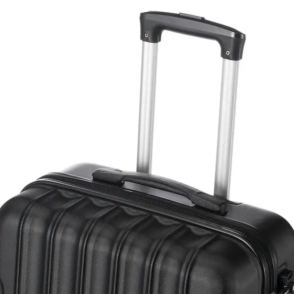 Maleta de viaje multifuncional 3 en 1 de gran capacidad, Maleta de negocios para estudiantes, color negro-2