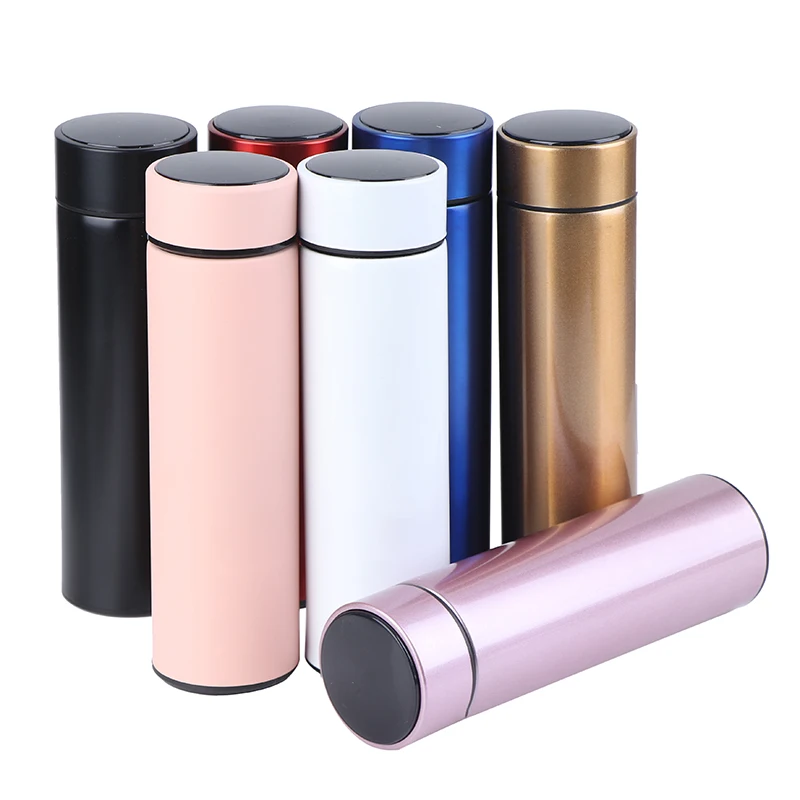 

Интеллектуальный термос из нержавеющей стали, чашка, термометр с дисплеем, вакуумные фляжки, дорожная Автомобильная кружка для супа, кофе, т...