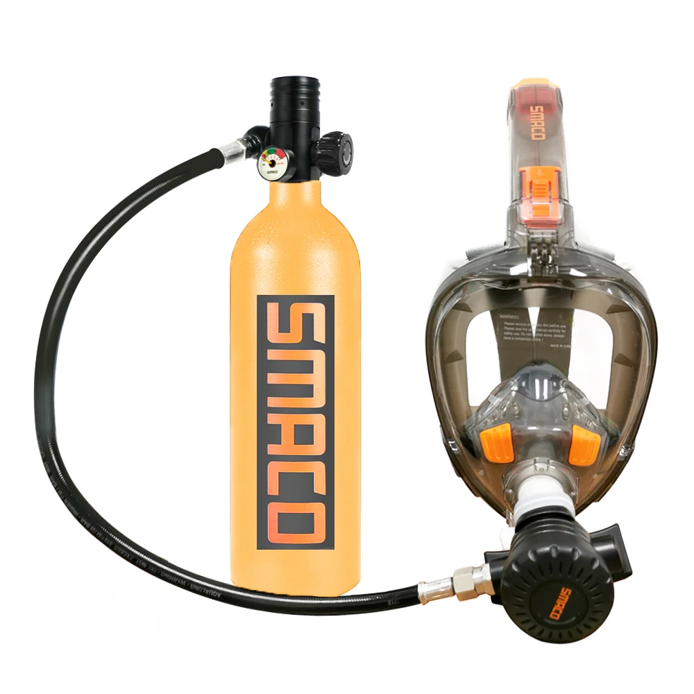 

SMACO free outdoor snorkeling sanbao adult protective mask full face children diving underwater breathing apparatus
