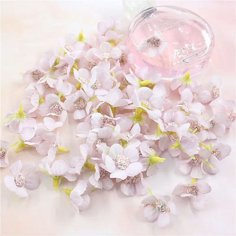 2 см многоцветная Маргарита Флорес cabezas мини seda flores artificiales para guirnalda Скрапбукинг hogar boda украшение