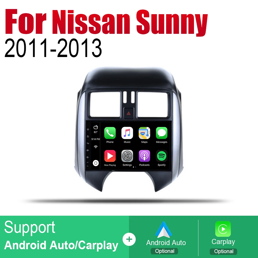 Автомобильный мультимедийный плеер для Nissan Sunny 2011-2013 аксессуары Android