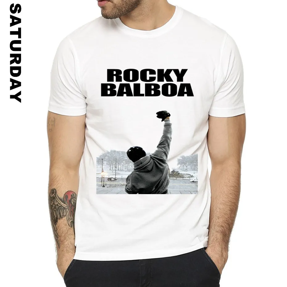 

ROCKY BALBOA Design Funny T Shirt for Men and Women,Unisex Comfortable Breathable Graphic Premium T-Shirt Men's Streewear