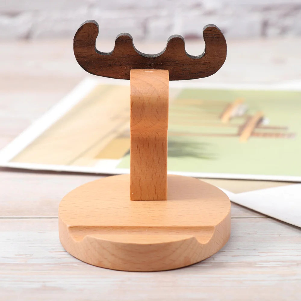Креативный держатель для телефона в форме оленя декоративная настольная