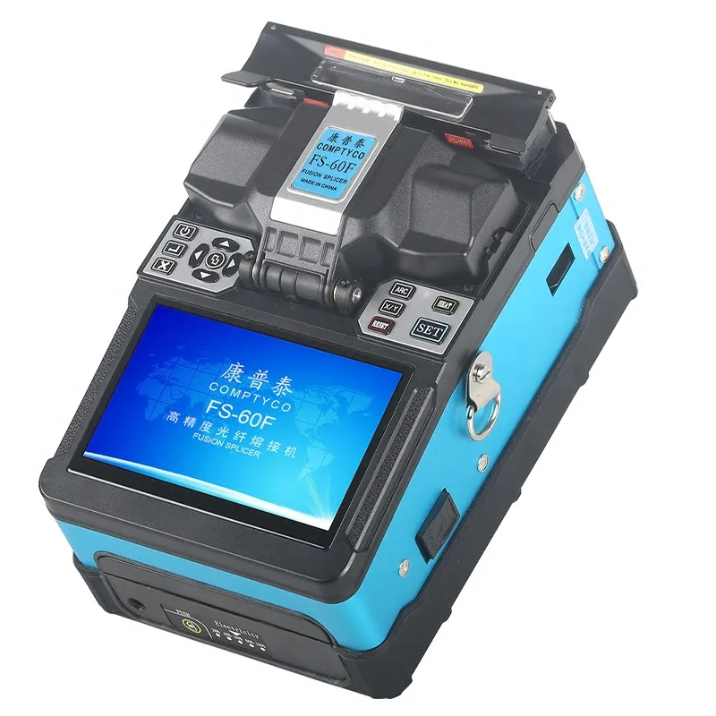 COMPTYCO FS-60F Automatic Intelligent Optical Fiber Fusion Splicer FTTH Optic Fiber Welding Splicing Machine Tool welder
