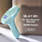 Эпилятор MLAY M3 лазерный для удаления волос, пигментационный аппарат с 500000 снимки бикини, эпилятор для женщин