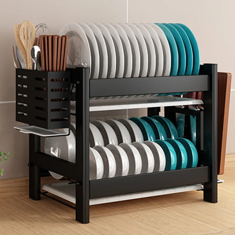 

Кухня стеллаж для выставки товаров 304 Нержавеющая сталь для мисок для сушки коробка для хранения столовой посуды Ножи блюдо сушилка для пос...