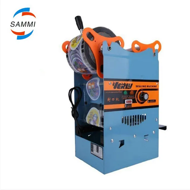 Высококачественная ручная машина для герметизации пузырьков чая сока