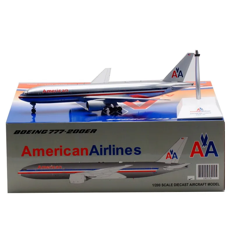 

Diecast 1/200 Scale LH2174 American Airlines B777-200ER N793AN Alloy Airplane Model Collection Display Ornaments