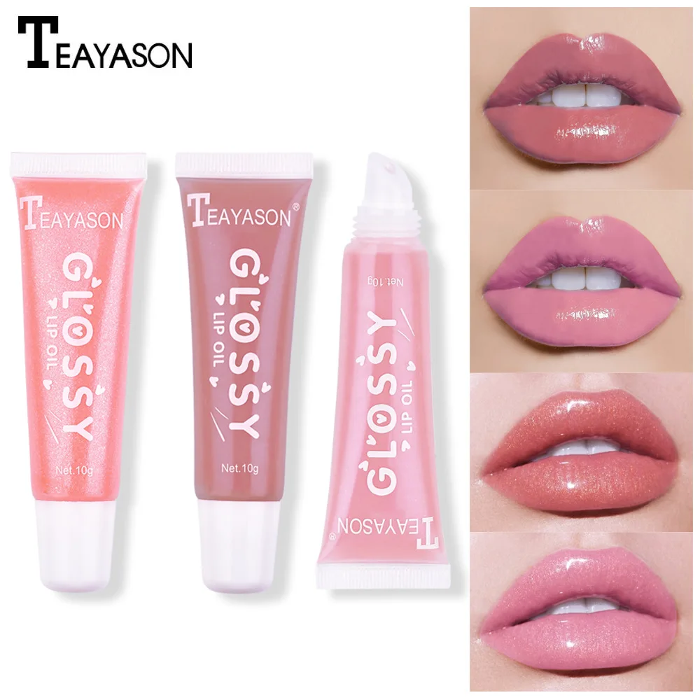 Блестящий увлажняющий пигмент витамина е для губ Матовый жидкий блеск макияж