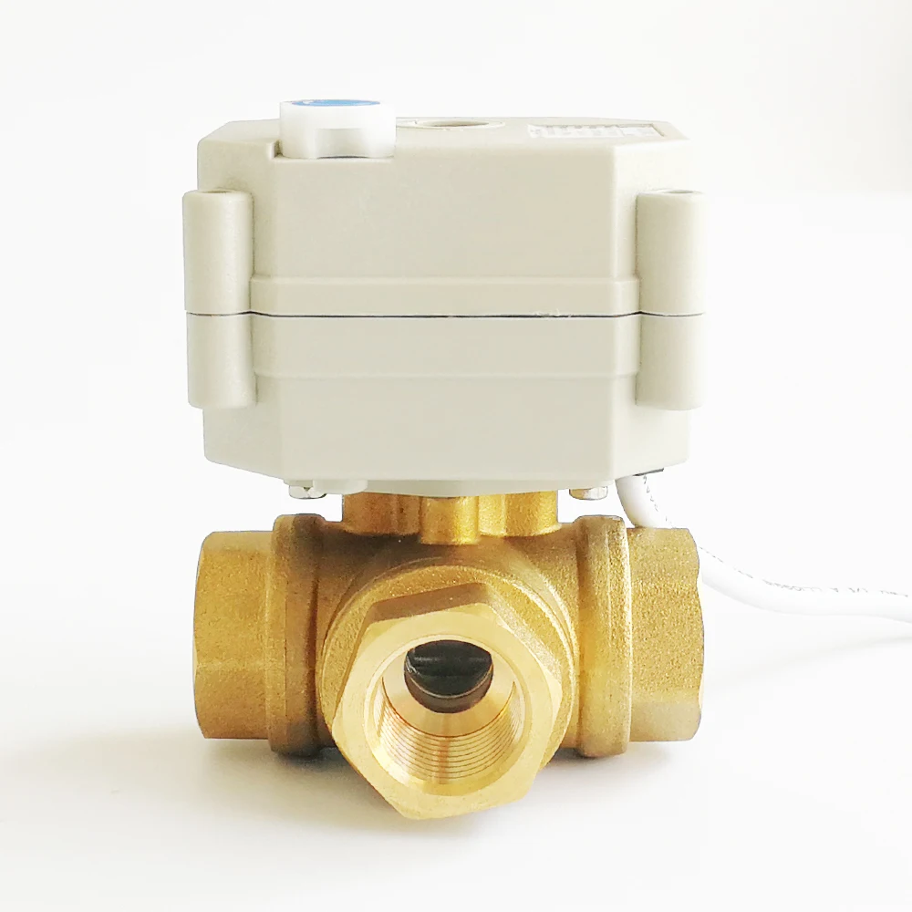 Цай вентилятор обычно открытым/нормальный закрыть клапаны AC/DC9 24V 3 способ BSP/ДНЯО