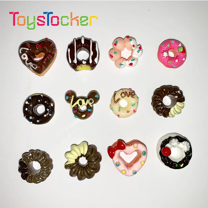 Высококачественная имитация красочных пончиков полимерная слизь игрушка для