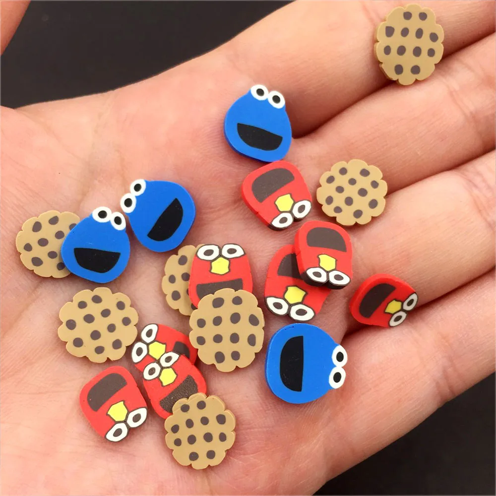 100 г мультфильм животных печенье Ломтики Полимерная Горячая глина брызгает для