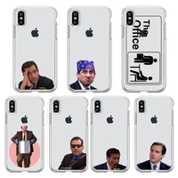 The Office show funda cover coque Phone Case Transparent soft For iphone plus mini pro max