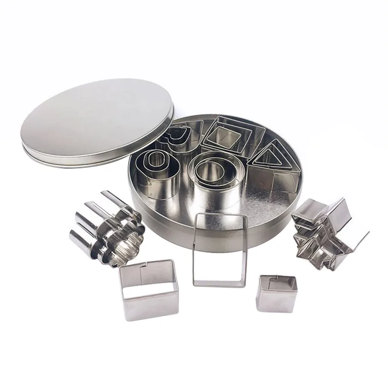 26 шт. резак из нержавеющей стали слайсер геометрические формы мини кухонные