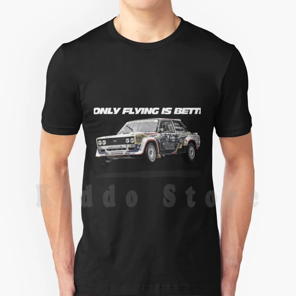 131 Abarth Only Flying Is Better T Shirt DIY Big Size 100% Cotton 695 595 2019 124 Spider