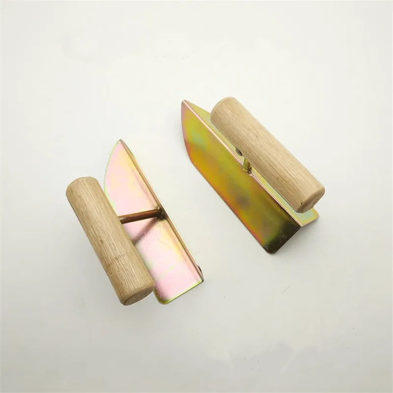 Деревянная ручка шпатлевка нож скребок для гипсокартона угловая Лопата Инь Ян