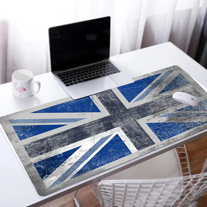 

union jack Mouse Pad large Mini Pc mousepad XL gamer for game mat tapis de souris kawaii gaming accessories wrist rest desk mat