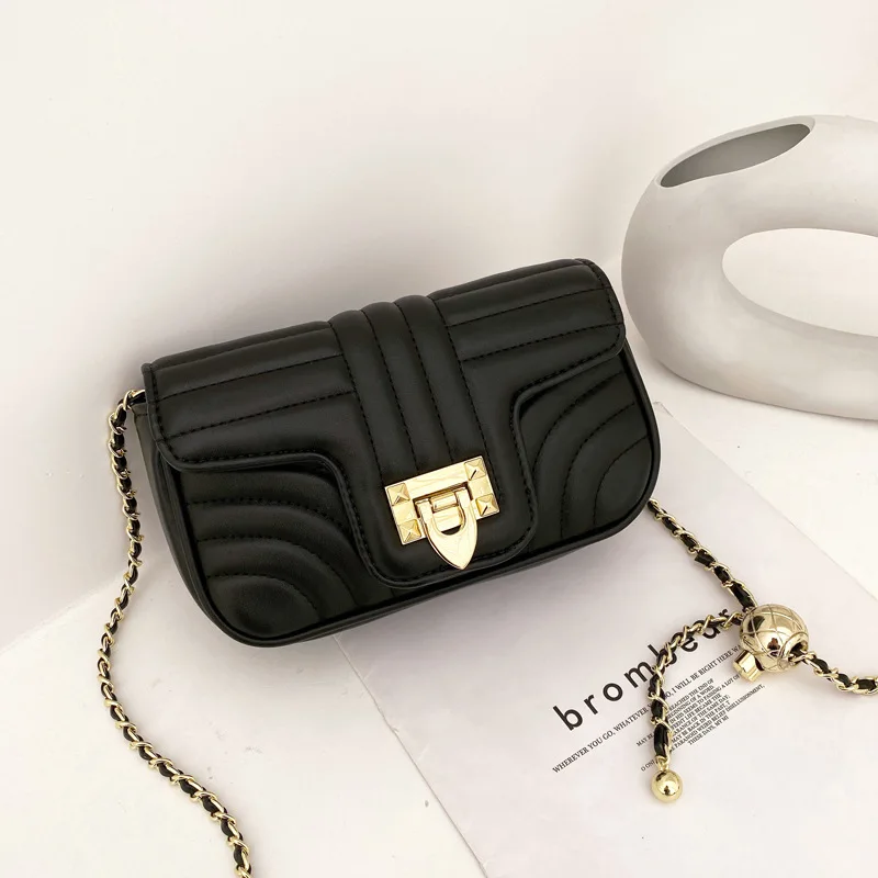 

2021 New Shoulder Bag for Women Handbag Messenger Bag Luxury Leather Crossbody Bag Fashion Women Single Shoulder Chain Bags