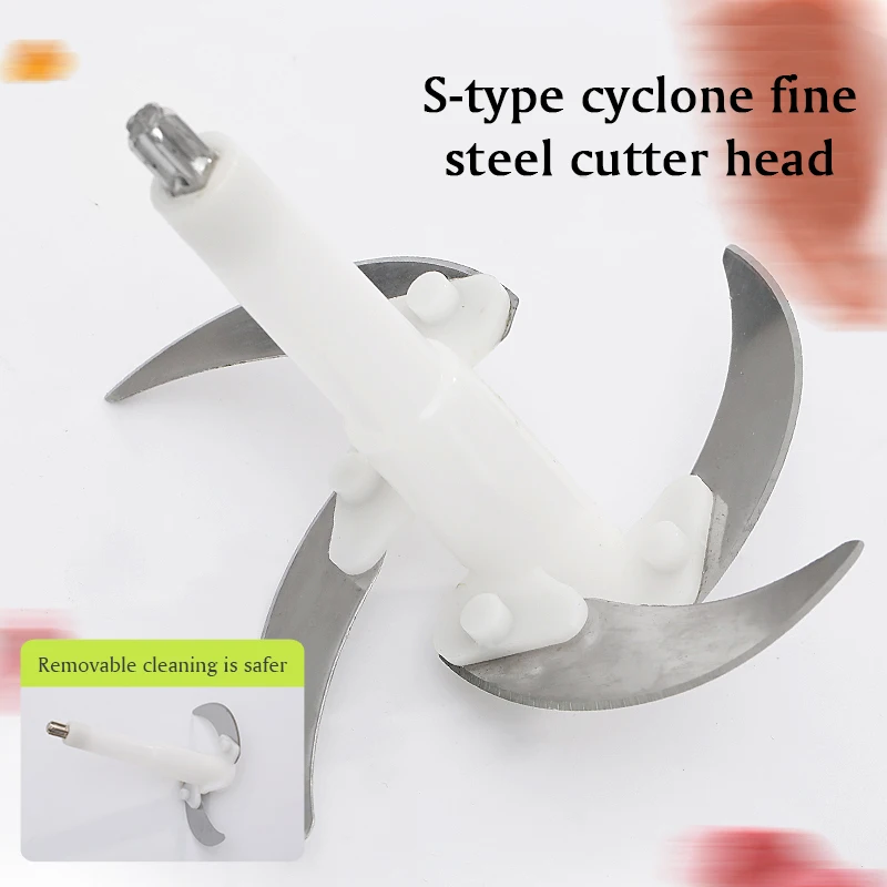 Электрическая кухонная мясорубка saengQ измельчитель из нержавеющей стали емкость