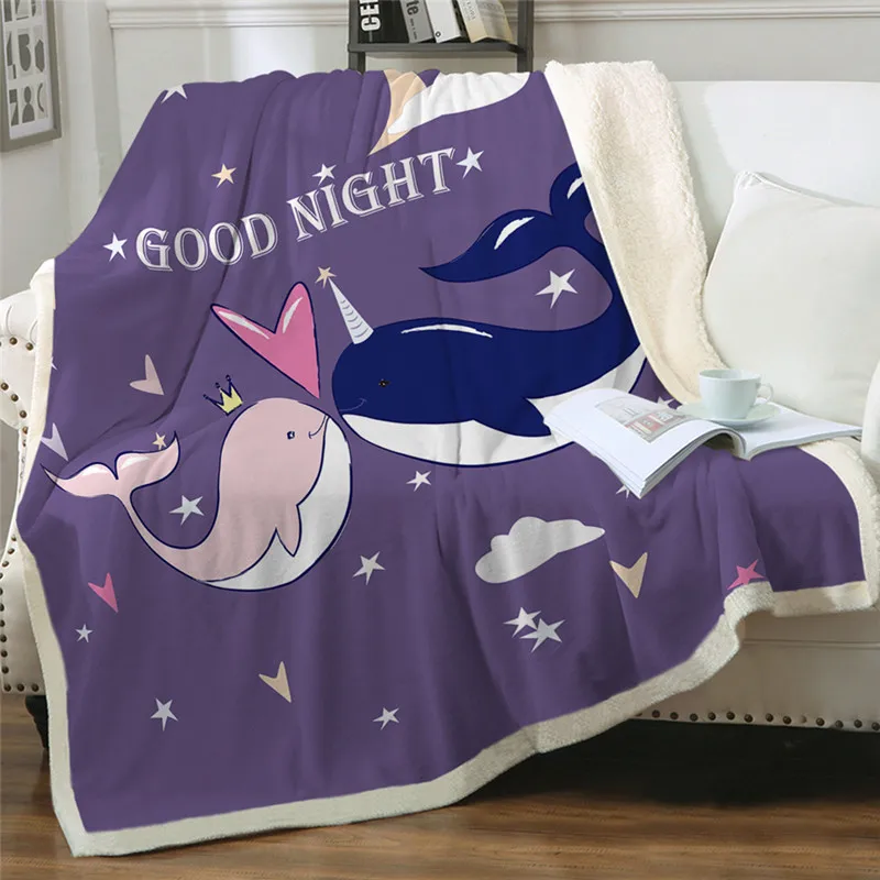 

New quilt and plaid animal quilt smoking bed quilt Viola quilt Sherpa blanket for Valentine's Day