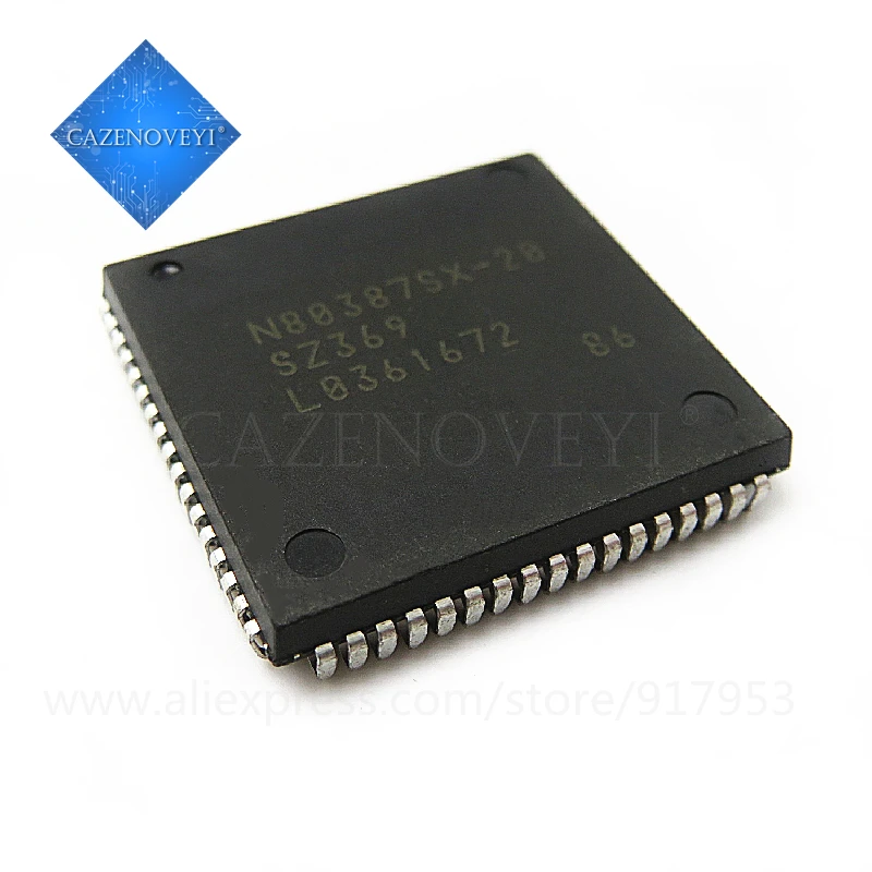 1 шт./лот N80387SX 25 387SX VECANA01 PLCC 68 в наличии|Интегральные схемы| |