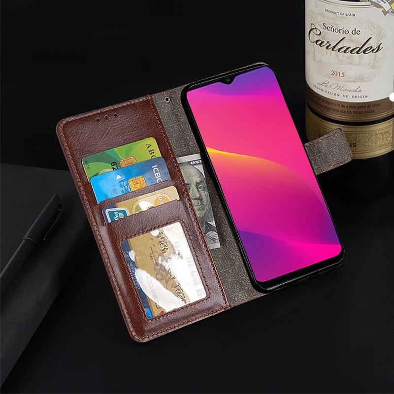 Чехол-книжка из ПУ кожи премиум-класса для OPPO A5 A9 2020 Reno Ace 2 AX7 AX5s A52 A72 A92s A92 Realme C3 X50 X2 5