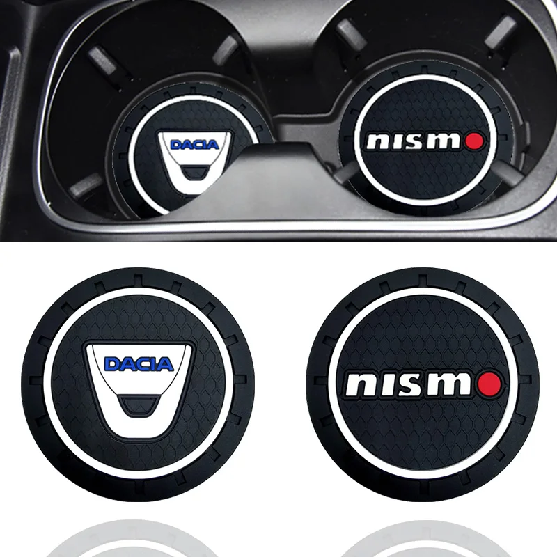 

1PC Car Cup Holder Coaster Anti-slip Mat Interior Details for Honda Civic Fit City Cry Accord CB500 Cb650r Forza 125 Hrv Civic