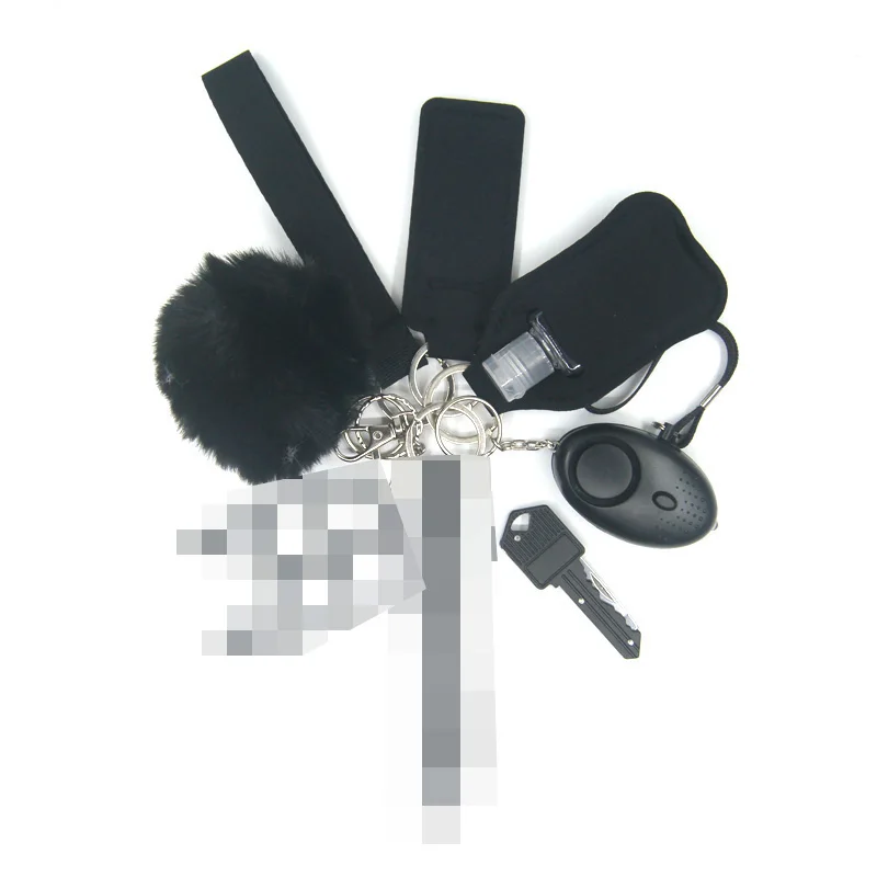 

2021 Women Alarm Personal Keychain Set Self Defense Alarm Keychain Security Self Protection Security Alarm Key Ring For Girls