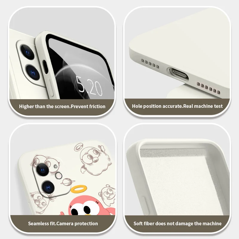 

Big Nose Elf Phone Case For iPhone 12 Pro Max 11 X XS XR XSMAX SE2020 8 8Plus 7 7Plus 6 6S Plus Liquid Silicone Cover